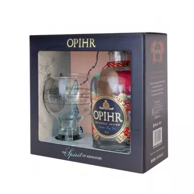 OPHIR ORIENTAL SPICED LONDON DRY WITH GLOBE GLASS