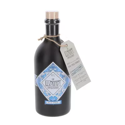 ILLUSIONIST ALC. FREE BLUE SPIRIT GIN 