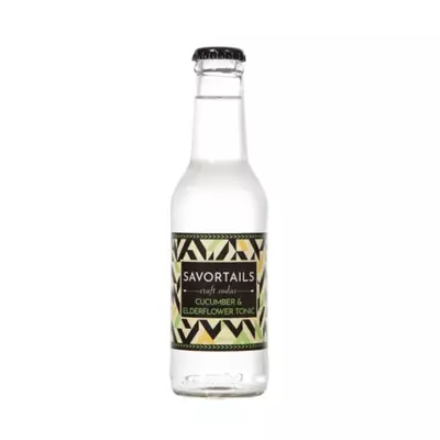 SAVORTAILS CUCUMBER ELDERFLOWER SODA 0.200 ML