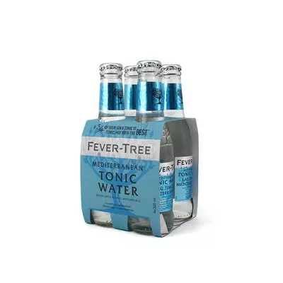 FEVER TREE MEDITERRANEAN TONIC 4 PACK x 0.200 ML