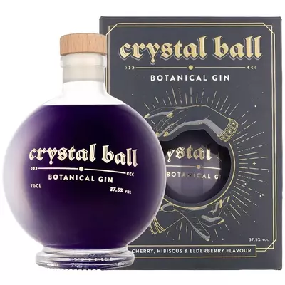 Crystal Ball Botanical Gin Light up