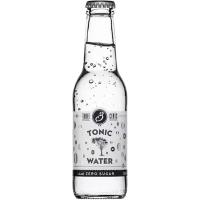 THREE CENTS TONIC ZERO SUGAR 0.20 ML